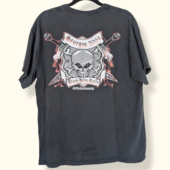 Vintage Sturgis 2004 Bike Rally Tee - Picture 1 of 4